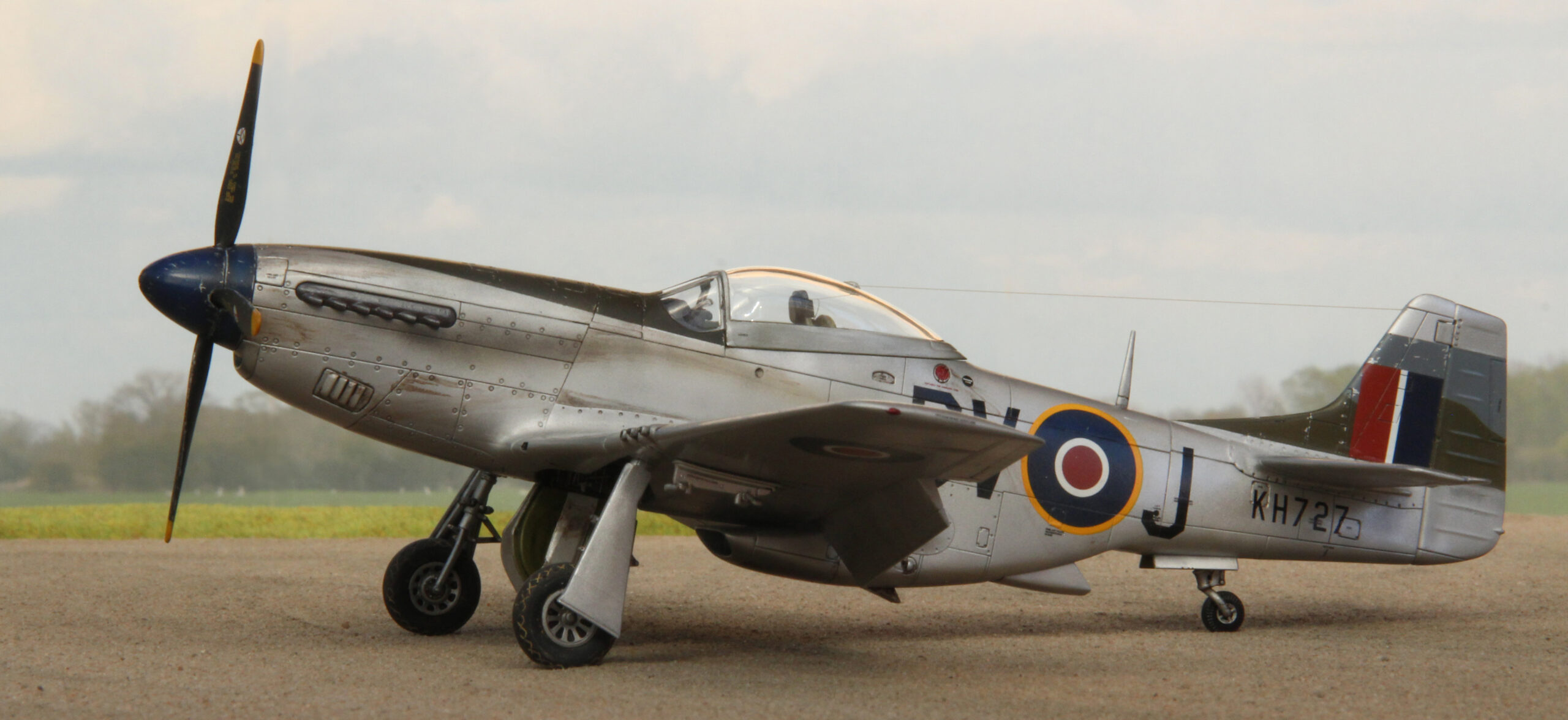 P-51K Mustang Mk IVa RAF in 1/48 scale. 93 squadron, Italy, 1946. P-51K Mustang Mk IVa RAF in 1/48 scale. 93 squadron, Italy, 1946.