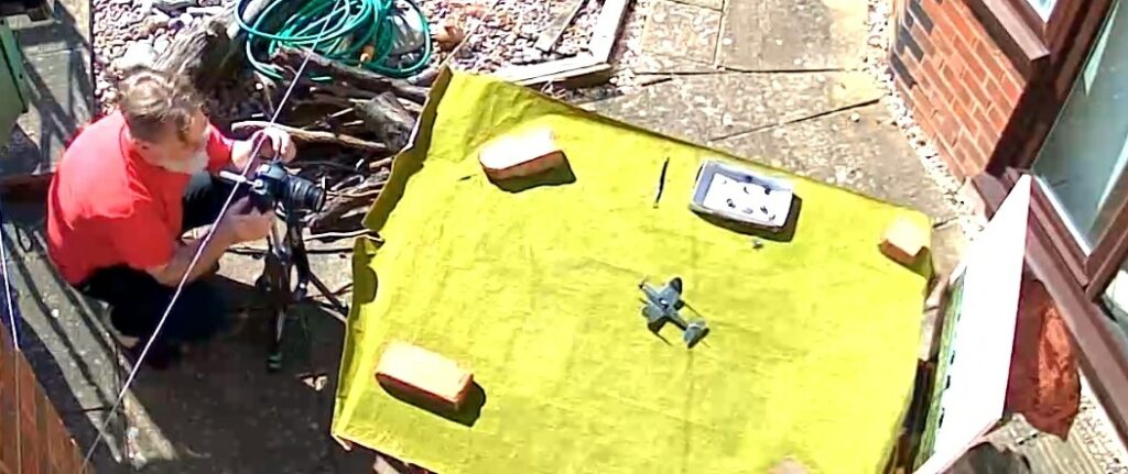 Supermarine Seafire FR.47 800 Royal Naval Air Squadron, Fleet Air Arm, around 1949. Airfix 1/48th scale. Taking the shot.